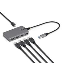 StarTech.com Hub - 4 x USB 3.2 Gen 1 + 1 x USB-C + 1 x USB-A 3.2 Gen 1 (5G4AC-USB-A-HUB)