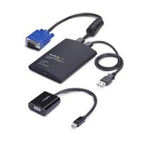 StarTech.com Portable Laptop Crash Cart Adapter, USB/VGA/Mini DisplayPort KVM Console, File Transfer and Video Capture
