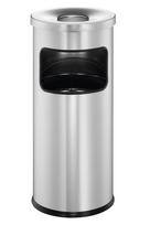 DURABLE Papierkorb Metall 17L rund mit Ascher SAFE 1 ST 333223