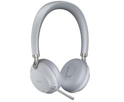 Yealink BH72 Headset Wired & Wireless Head-band Calls/Music USB Type-A Bluetooth Charging stand Light grey
