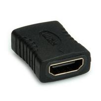 ROLINE - Buchse-/Steckerwandler für Video/Audio - HDMI - HDMI, 19-polig (W) - HDMI, 19-polig (W) - Schwarz (12.03.3151)