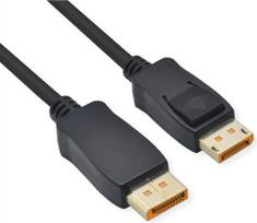 ROLINE DisplayPort Kabel DP2.1.ST/ST 2m 16Ka60Hz UHBR20/80Gbit/s - Kabel - Digital/Display/Video - 2 m (11.04.6026)