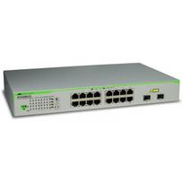 Allied Telesis AT GS950/16 WebSmart Switch - Switch - verwaltet - 16 x 10/100/1000 + 2 x SFP - Desktop