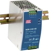 MEAN WELL NDR-240-48 Switching power supply for DIN rail, 240W, 48V 48V, 240W