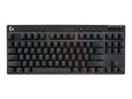 Logitech G PRO X TKL - Tastatur - Hintergrundbeleuchtung - Bluetooth, 2.4 GHz - AZERTY - Französisch - Tastenschalter: Tactile - pink