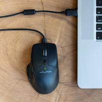 JLab JBuds Bluetooth Maus, Ergonomisches Design 7 Tasten, Bis zu drei Benutzerprofile