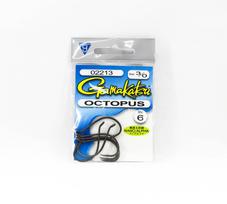 Gamakatsu Octopus Hook Nano Alpha Size 3/0, 6 Per Pack (5094)