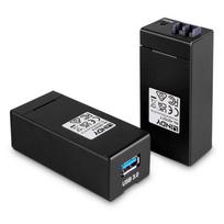LINDY USB 3.1 Gen1 Fibre Optic Extender (Transmitter and Receiver units) - USB-Erweiterung - USB 3.0, USB 3.1 - bis zu 400 m