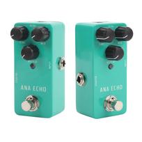 Analog Delay Pedal Warm Tape Like Echo Sound True Bypass Electric Guitar Effects Pedal DC9V