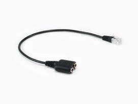 Equip Telefonkabel RJ9 auf 2x 3.5mm Klinke für Headset 25cm (147944)