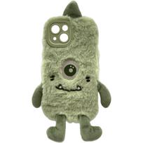 RealPower Flauschi 1 Gruen flauschige Handyhülle für iPhone16 (495552)