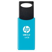 HP 64GB 712w Blue USB 3.2 Flash Drive - 64GB (HPFD712LB-A-64)