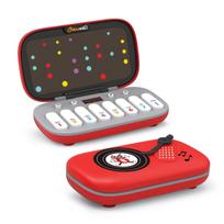 Non-Toxic Electronic Music Luminous Rhythm Puzzle Game Box Pocket Travel Toy Educational Sensory Quick Push Tabletop Game
