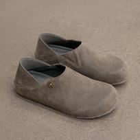 Birkenstocks nauji dviejų būdų laisvalaikio batai odiniai minkšto paduko kasdieniai batai žemi pilnai apimantys šlepetės 39