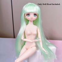 Su aukso rudų plaukų lėlės galva Aukštos kokybės 10 stilių Plastikinė juoda ilgaplaukė Europos raudonplaukė 1/6 BJD lėlė/30cm lėlė