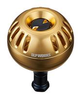 Daiwa SLP Works RCS 25 Saltiga 47mm Aliumininis Apvalus Galios Rankenėlė Auksinė, Individualus Ritės Rankenėlės Priedas, Didelis Patvarumas Paruoštas Jūros Vandeniui, Autentiškas Japonija auksas