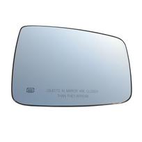 Šildomo veidrodinio stiklo dešinės keleivio pusės šildomo veidrodžio keitimas Dodge Ram 1500 2009-2019 Right Side balta