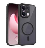 Dėklas, skirtas OPPO Reno 14 13 12 Pro 5G, šarvuotas, matinis, matinio skaidrumo, magnetinis, belaidžio įkrovimo dangtelis, skirtas OPPO Reno 14F 13F 12F 5G, Coque Oppo Reno13