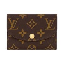 LOUIS VUITTON Rosalie marginto rašto drobės monetinė moteriška baleto rožinė One Size-Gift Set(Basic Set+Box+Shopping Bag) rožinė