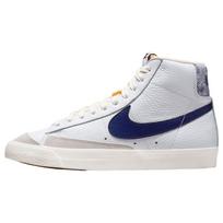 Nike Blazer Mid 77 skalbti džinsiniai vyriški kedai Balti Vidurnakčio-Tamsiai mėlyni Buriniai FN6877-100 44