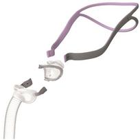 Rožinis galvos raištis, pilna atsarginė dalis, CPAP galvos dirželis, skirtas Airfit P10 nosies pagalvei