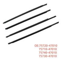 Toyota Prius 2003-2011 Langų sandariklio juostelė Išorinis vandens atmušiklis 75720-47010 75720-47010 nėra spalvos