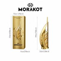 MORAKOT Golden Parfum, Įkvėptas Burj Al Arab burlaivio, prabangus kvapas vyrams ir moterims, sandalmedis, jūros natos, ilgai išliekantis, 75 ml