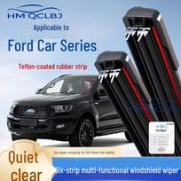 Universalus be rėmelio valytuvas Fordui, daugiafunkcinis dvigubas juostelės, 6 sluoksnių peiliukas Ford Edge 2015-2024