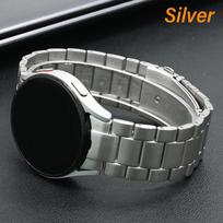 Metalinis titano dirželis Samsung Galaxy Watch FE 7 6 5 4 40mm 44mm 6Classic 47mm 43mm Be tarpų apyrankė GALAXY 5Pro 45mm laikrodžiui galaxy 4 44mm 40mm sidabras