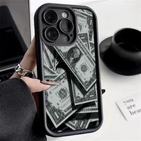 Dollar Bill Illustration Graphic Phone Case for IPhone 16 15 14 13 12 11 Pro Max Mini XR XS 7 8 Plus Soft Shockproof Back Cover For iPhone 13 Mini