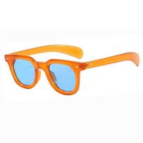 Vintažiniai kvadratiniai akiniai nuo saulės vyrams ir moterims Madingi UV400 apsauga Ypač dideli kniedės Stačiakampiai vairavimo akiniai only 1pcs sunglasses