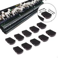 10 vienetų Elektrinio skaitmeninio pianino gumos , Tvirtas remontas Lengvas priežiūrai PX330 PX750 Black key
