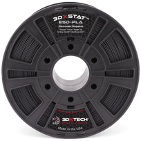 3D plastikas 3DXTech STAT™ ESD-PLA juoda 1,75mm/750g