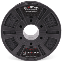 3D plastikas 3DXTech STAT™ ESD-PETG juoda 1,75mm/750g