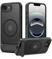 Matinis juodas dėklas Apple iPhone 16E / 17E telefonui "Tech-Protect MagRack Magsafe"