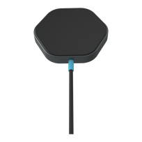 CANYON wireless charger HEXAGON 110 Dark Grey Blue
