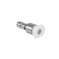 1/4" greito sujungimo 360° besisukantis purkštukas (baltas, 40° kampas) – iki 4000 PSI slėgio