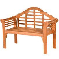 Costway sodo suolas sulankstomas medinis suoliukas naudojimui lauke 123 x 54 x 96 cm natūralus