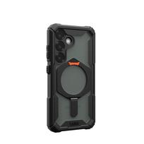 Urban Armor Gear UAG Plasma XTE case for Samsung S25 Provides robust protection against shocks - Black/Orange