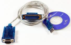 MicroConnect USB A - Serial DB9 M-M 1.8m incl Adapter DB9 to DB25 F-M