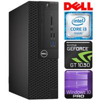 DELL 3050 SFF i3-7100 16GB 128GB SSD M.2 NVME GT1030 2GB WIN10Pro