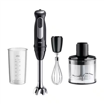 BRAUN Hand Blender | MQ55236M MultiQuick 5 Pro | Hand Blender | 750 W | 25 speeds | Turbo mode | Black
