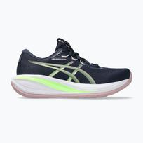 Moteriški bėgimo bateliai ASICS Gel-Cumulus 28 midnight/illuminate green
