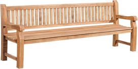 Tikmedžio suolas "Jackson V2" 240 cm, Tikmedis