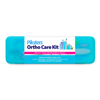 PIKSTERS ORTHO CARE KIT, burnos higienos priemonių rinkinys ortodontiniams pacientams, 1 vnt.