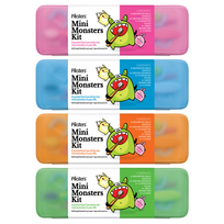 PIKSTERS MINI MONSTER KIT, burnos higienos priemonių rinkinys vaikams, 1 vnt.