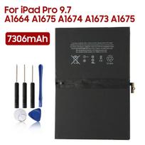 Rechargeable Lithium Battery For iPad Pro 9.7'' inch A1664 A1675 A1674 A1673 A1675 Tablet Battery 7306mAh
