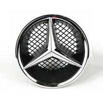 1 vnt. grotelių emblemos žvaigždės ženklelis priekinių grotelių logotipas Mercedes Benz W204 W205 W213 X253 ABCES CLA GLB GLC GLE GLS priedai1 W205 185mm