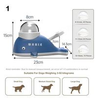 New Cartoon Pet Automatic Feeder Anti-slip Base Freeze-dried Launcher Treat Dispenser Boredom-relieving Pet Training