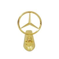 Emblema Ženklelis Automobilio Variklio Dangtis Priekinis Chromuotas Logotipas Prabangus Padengtas Mercedes Benz Variklio Dangčiui Su Sparnu C200 R300 E260 S450 S350